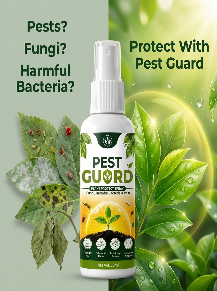 Pest Guard – Plant Protection Spray 💧🌿(Buy 1 Get 2 Free)