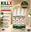 Killx Multi Insect Spray (Buy 1 Get 2 Free)